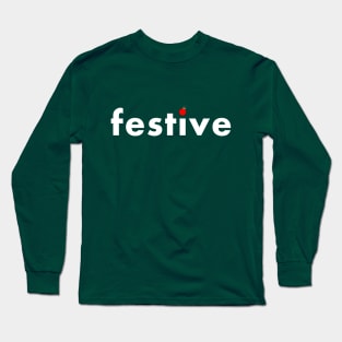 festive christmas Long Sleeve T-Shirt